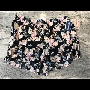 Floral Fabric Shorts